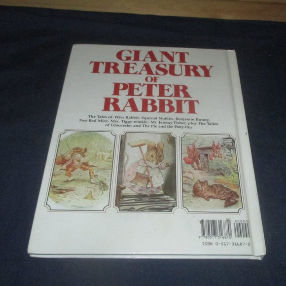 Giant Treasury pf Peter Rabbit (Hardcover Book,,1980) - Picture 3 of 3
